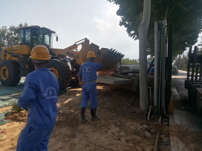 围护桩切割拆除